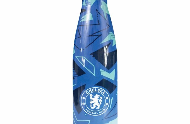 Chelsea FC Pattern Water Bottle