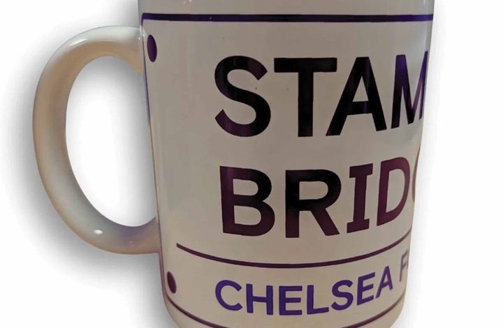 Chelsea FC Street Sign Mug
