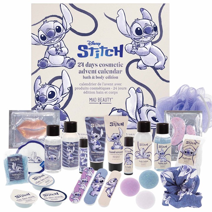 Disney Stitch, Bath & Body Advent Calendar
