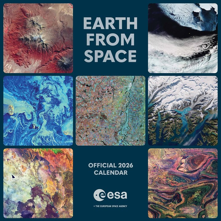 Earth From Space, European Space Agency Calendar 2026