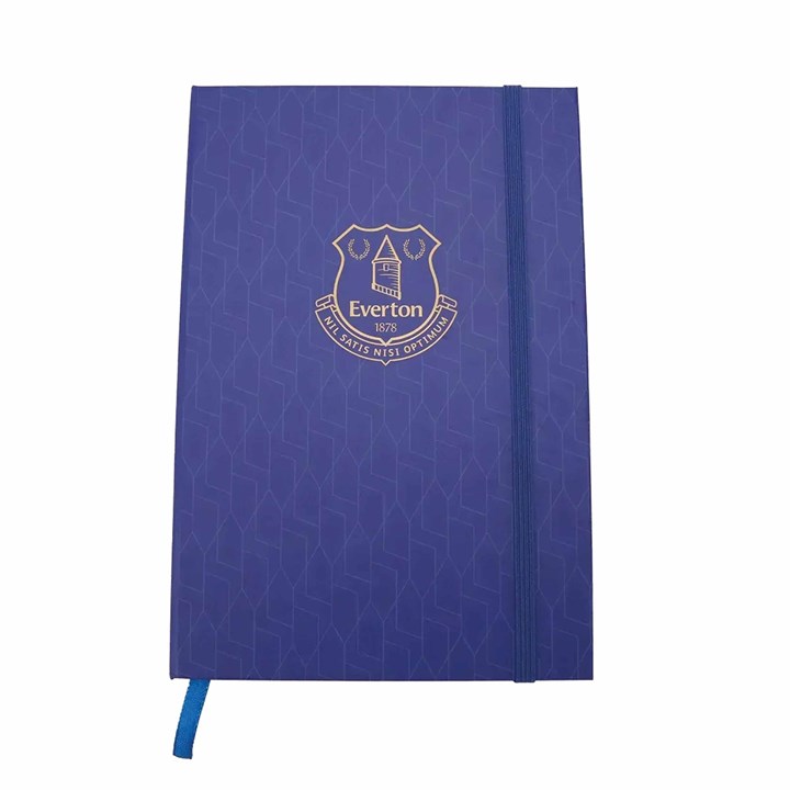 Everton FC Gold Crest A5 Notebook