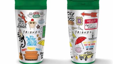 Friends Iconographic  Travel Mug