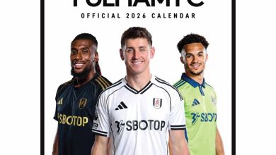Fulham FC A3 Calendar 2026