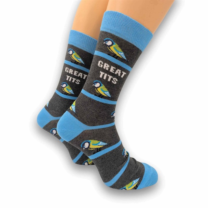Great Tits Socks – Size 7 – 11