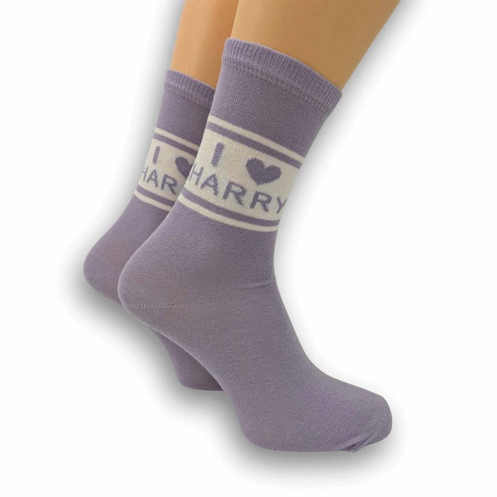I Heart Harry Socks – Size 4 – 8