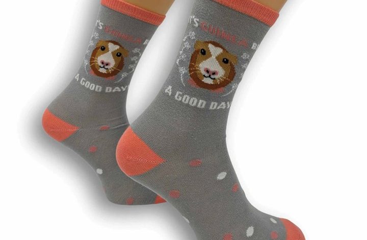 It's Guinea Be a Good Day Socks - Size 4 - 8