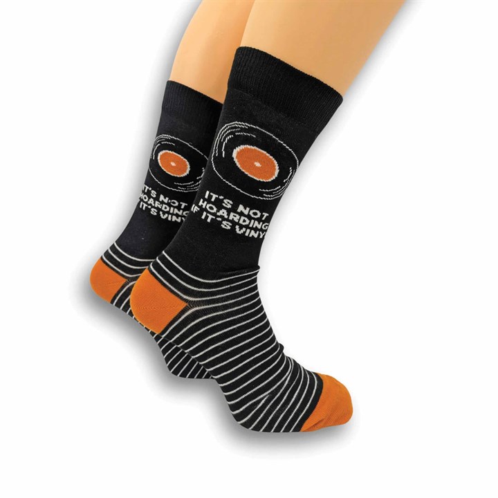It’s Not Hoarding If Its Vinyl Socks – Size 7 – 11
