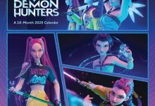 K Pop Demon Hunters Calendar 2026