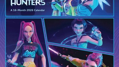 K Pop Demon Hunters Calendar 2026