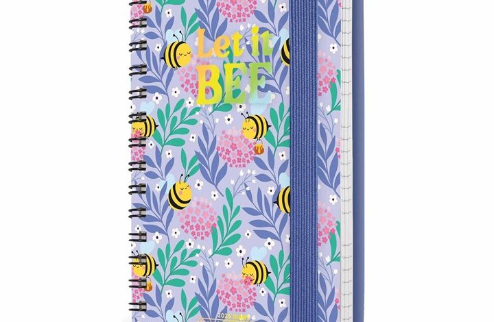 Let it Bee Week-To-View A7 Diary 2026