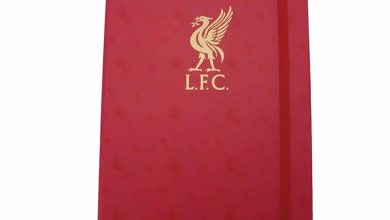 Liverpool FC Gold Crest A5 Notebook