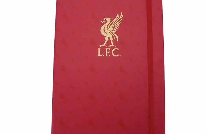 Liverpool FC Gold Crest A5 Notebook