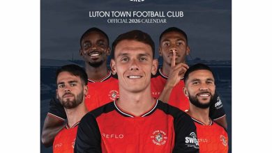 Luton Town FC A3 Calendar 2026