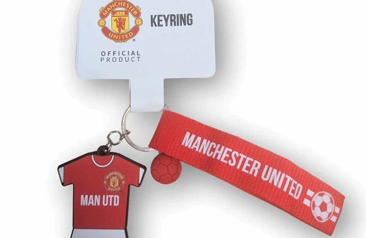 Manchester United FC PVC Kit Keyring