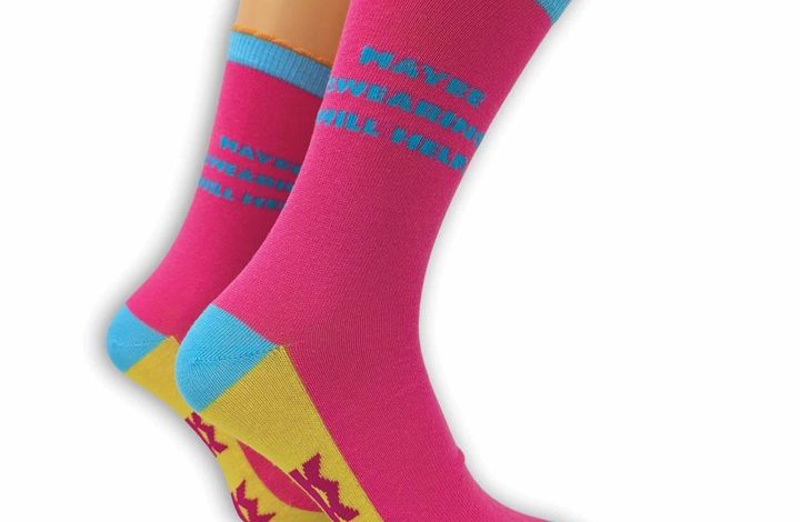 Maybe Swearing Will Help Socks - Size 4 - 8