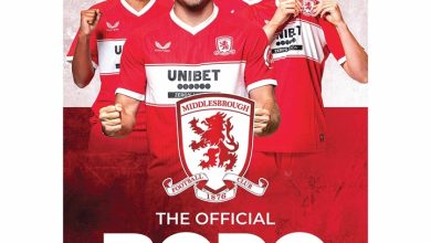 Middlesbrough FC A3 Calendar 2026