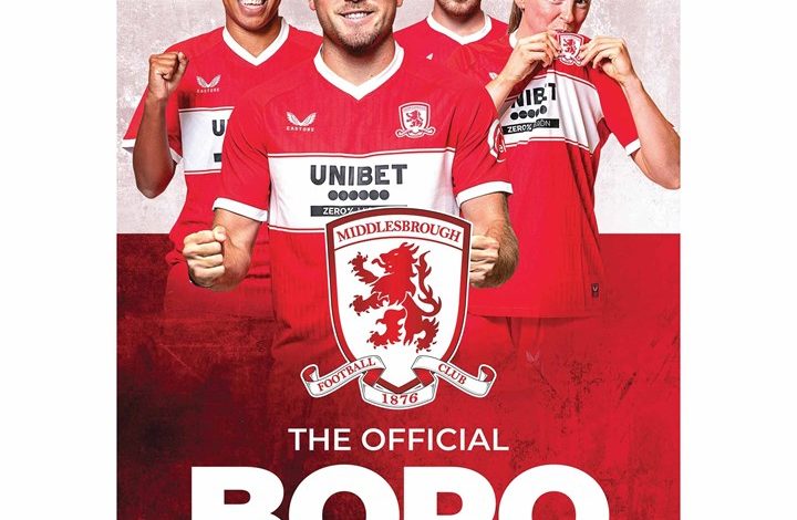 Middlesbrough FC A3 Calendar 2026