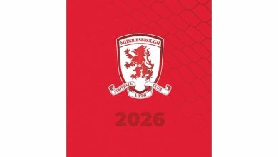 Middlesbrough FC Slim Diary 2026
