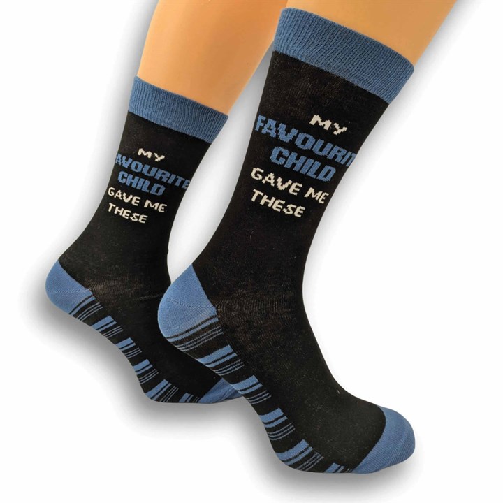 My Favorite Child Gave Me These Socks – Size 7 – 11