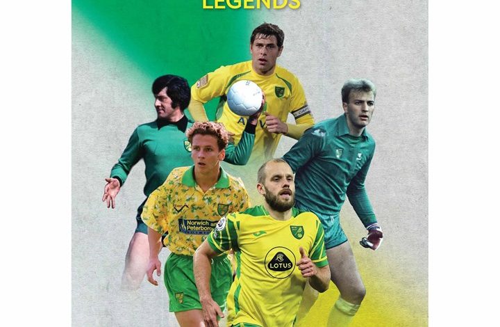 Norwich City FC Legends A3 Calendar 2026
