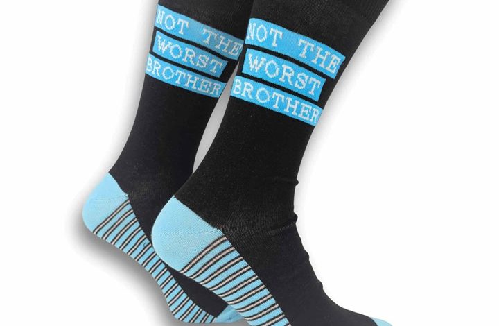 Not the Worst Brother Socks - Size 7 - 11