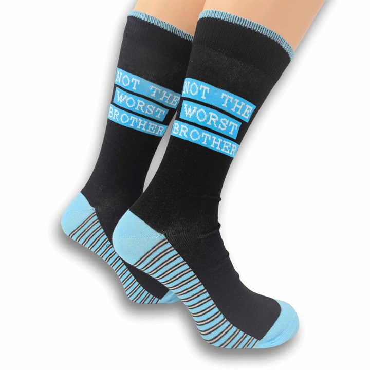 Not the Worst Brother Socks – Size 7 – 11
