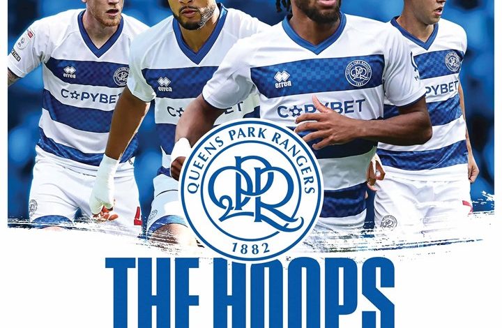 Queens Park Rangers FC Easel Desk Calendar 2026