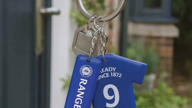 Rangers FC 2 Icon Keyring