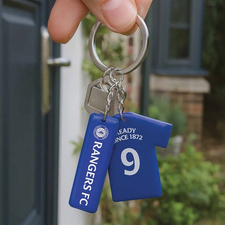 Rangers FC 2 Icon Keyring