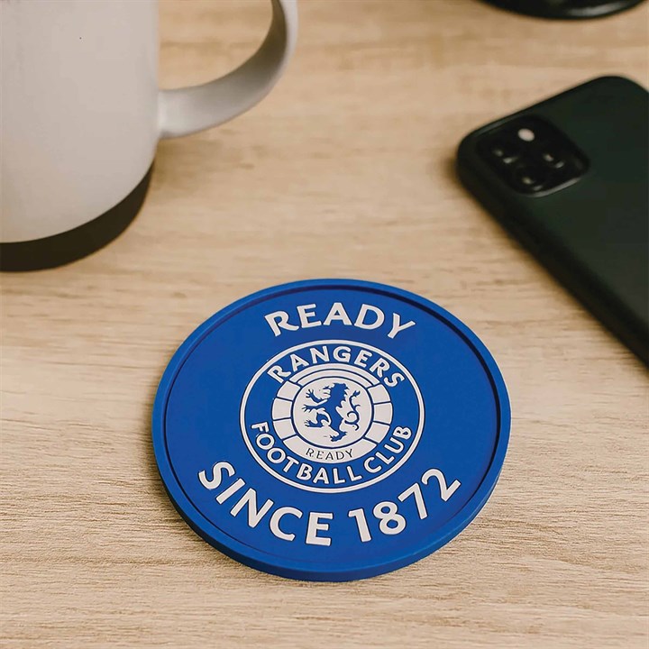 Rangers FC Text PVC Coaster