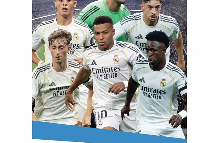 Real Madrid CF A3 Calendar 2026