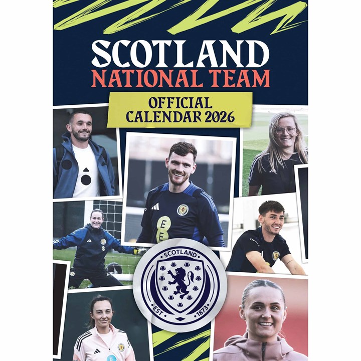 Scotland Football A3 Calendar 2026