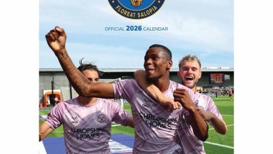 Shrewsbury Town FC A3 Calendar 2026