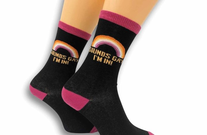 Sounds Gay I'm In Socks - Size 4 - 8