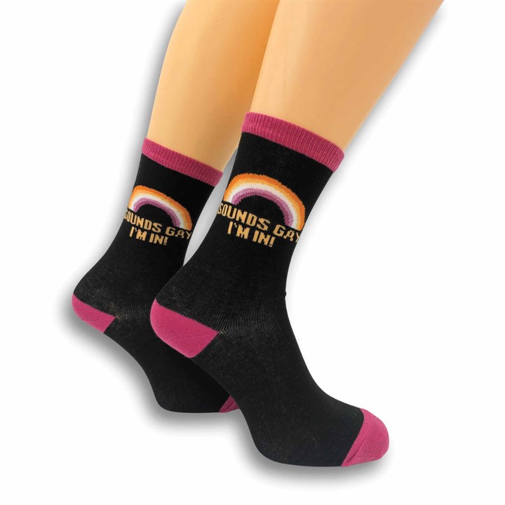 Sounds Gay I’m In Socks – Size 4 – 8