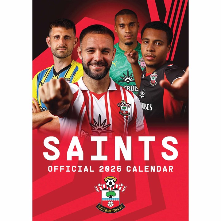 Southampton FC A3 Calendar 2026