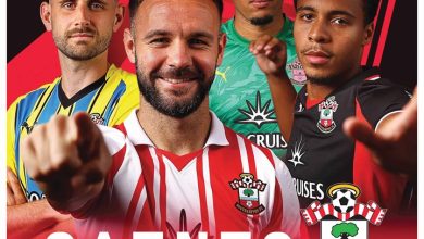 Southampton FC Easel Desk Calendar 2026