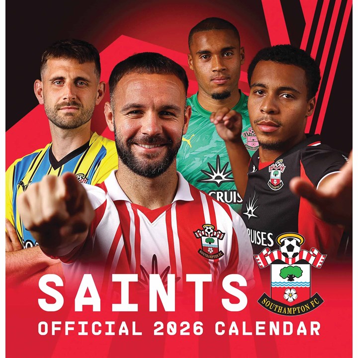 Southampton FC Easel Desk Calendar 2026