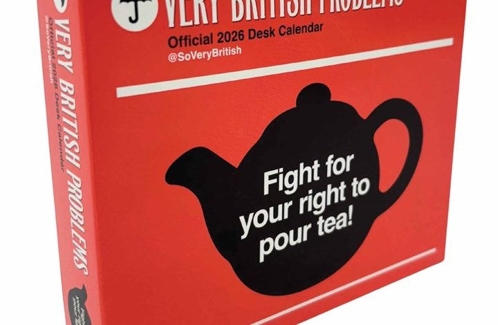 Very British Problems Desk Calendar 2026