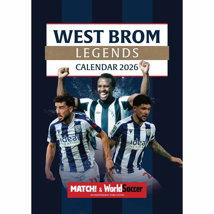 West Bromwich Albion FC Legends A3 Calendar 2026