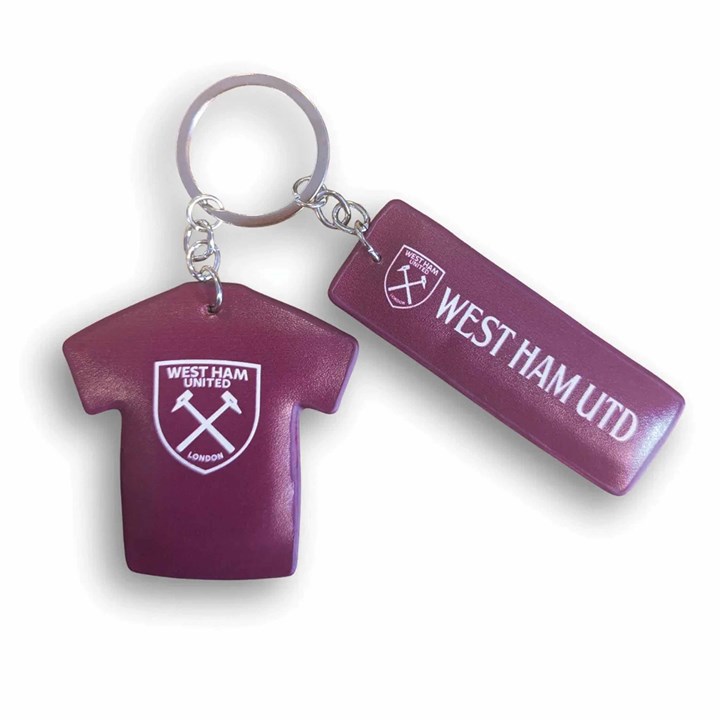 West Ham United FC 2 Icon Keyring