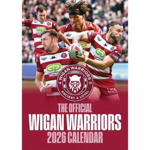 Wigan Warriors A3 Calendar 2026