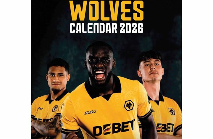 Wolverhampton Wanderers FC A3 Calendar 2026