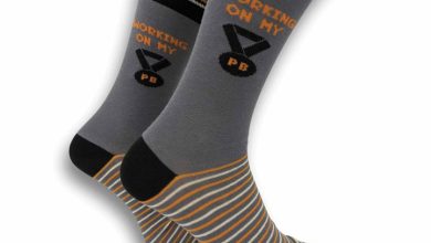 Working on my PB Socks - Size 7 - 11