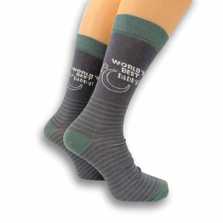 World’s Best Daddy Socks – Size 7 – 11