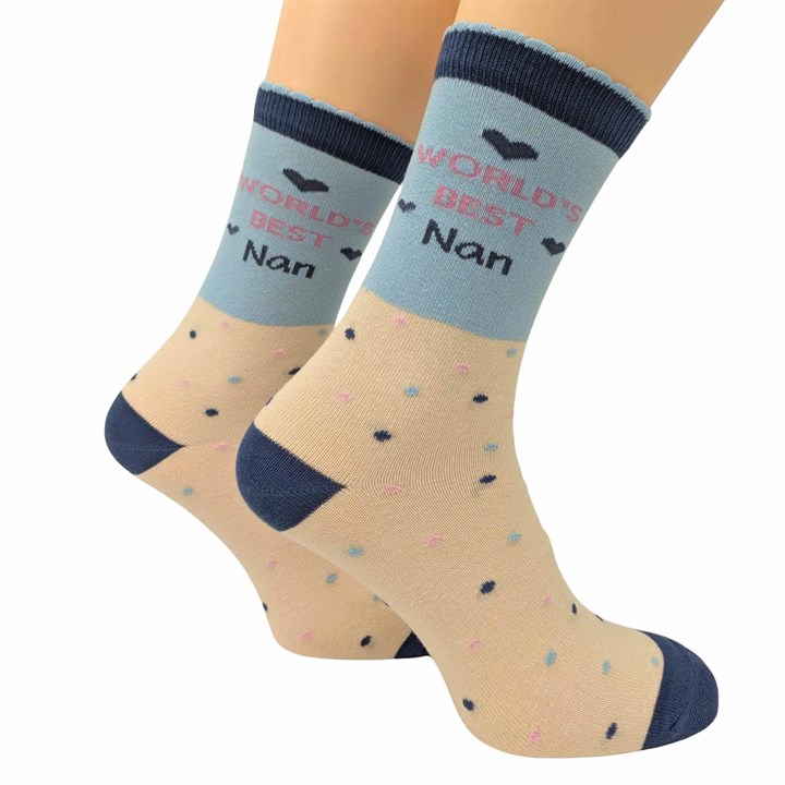 Worlds Best Nan Socks – Size 4 – 8