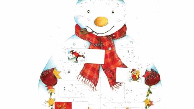 Snowman 3D Advent Traditional Calendar