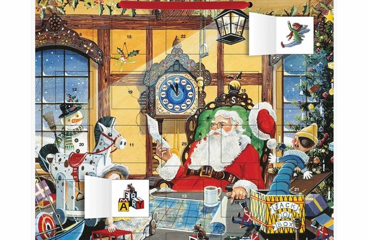 Letter To Santa Traditional Advent Calendar