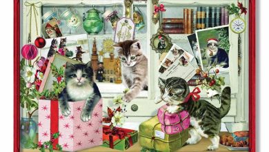 Christmas Kittens A4 Traditional Advent Calendar