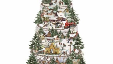 Christmas Railway Shaped Traditional Advent Calendar